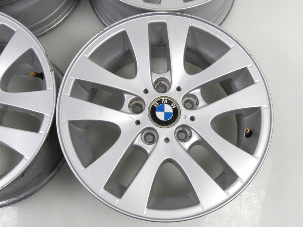 4x Alufelge 16 Zoll 7.0" 5x120 34ET Glanz Silber 6775595 BMW 3 E46 E90 Rim Wheel FEL1485150535jg