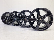 Load image into Gallery viewer, 4x Alufelge 17 Zoll 6.0" 5x112 48ET Glanz Schwarz KBA50397 Skoda I Rim Wheel FEL4066000880qc