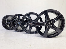 Load image into Gallery viewer, 4x Alufelge 17 Zoll 6.0" 5x112 48ET Glanz Schwarz KBA50397 Skoda I Rim Wheel FEL4066000880qc