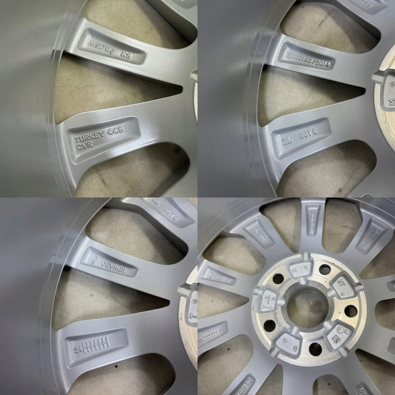 1x Alufelge 17 Zoll 7.0" 5x112 45ET Glanz Silber 2GA601025AC VW T-Roc Rim Wheel FEL4983111678de