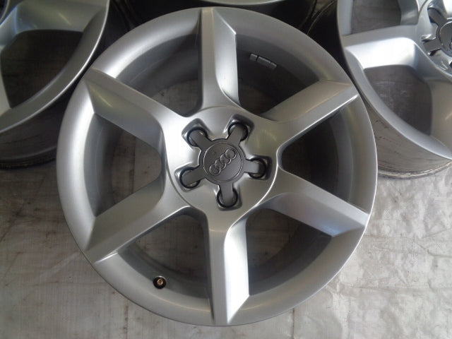 4x Alufelge 17 Zoll 8.0" 5x112 26ET Glanz Silber 8T0601025D Audi A5 Rim Wheel FEL2153857205kc