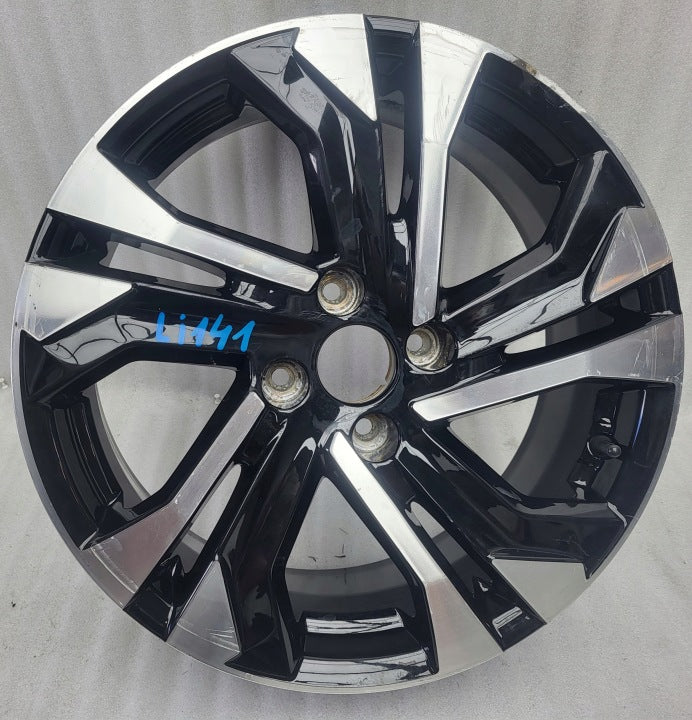 1x Alufelge 17 Zoll 6.5" 4x108 32ET 9825165280 Peugeot II 208 Rim Wheel FEL8285843561os