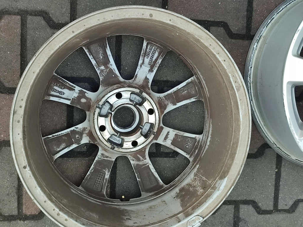 1x Alufelge 16 Zoll 6.5" 4x108 38ET Silber 9832274480 Opel Corsa F Rim Wheel FEL5715725612gr