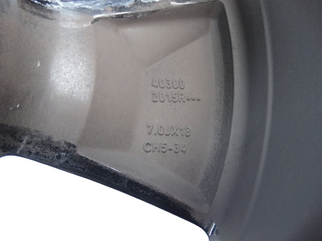 1x Alufelge 18 Zoll 7.0" 5x114.3 34ET 403002015R Renault Megane E-Tech Rim Wheel