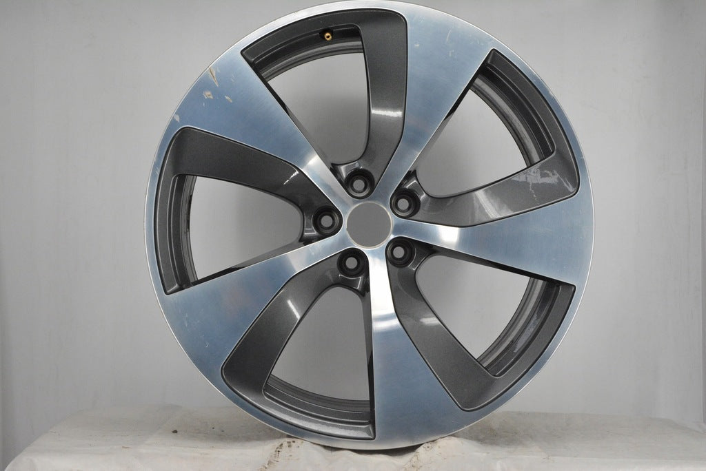 1x Alufelge 21 Zoll 9.5" 5x112 31ET Glanz 4M0601025 Audi Mg Rim Wheel FEL5259909013zd