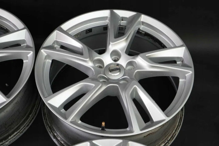 4x Alufelge 18 Zoll 7.5" 5x108 50 5ET Glanz Silber 31362866 Volvo I Rim Wheel FEL2909024550vk