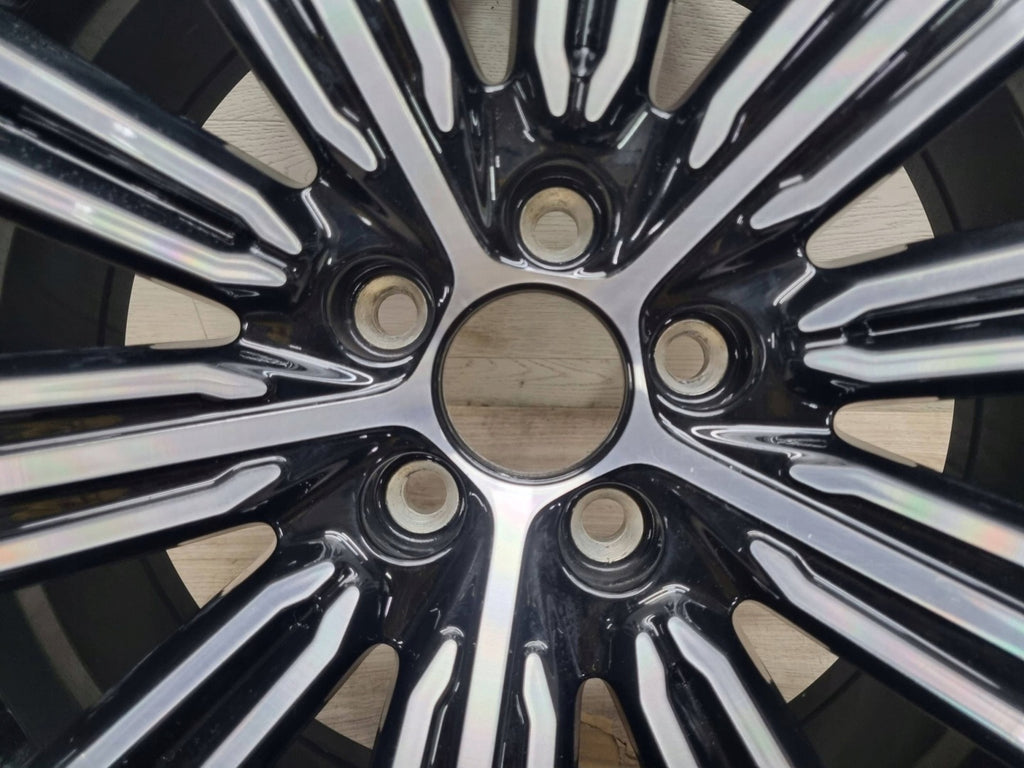 1x Alufelge 18 Zoll 8.0" 5x108 42ET Glanz Schwarz 31471312 Volvo V60 Rim Wheel FEL3106613463pb