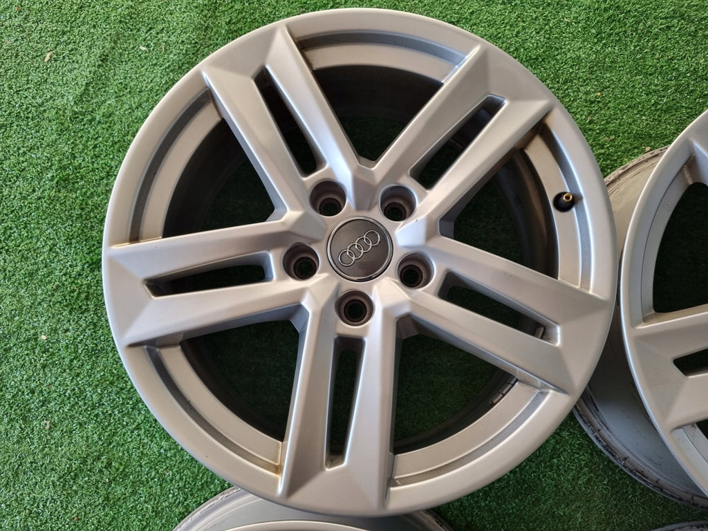 4x Alufelge 17 Zoll 7.0" 5x112 42ET Glanz Silber 8W0601025P Audi A4 B8 Rim Wheel FEL7746988159sv