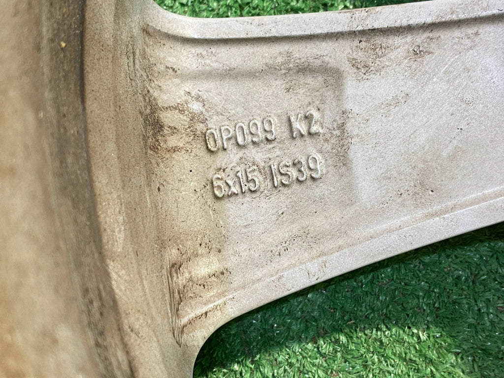 1x Alufelge 15 Zoll 6.0" 4x100 39ET Opel Corsa E Rim Wheel FEL1075468093ai