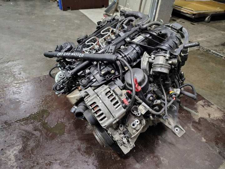Motor BMW E87 N47D20 2.0 89TKm Diesel Engine Komplett MOT1288779443zx
