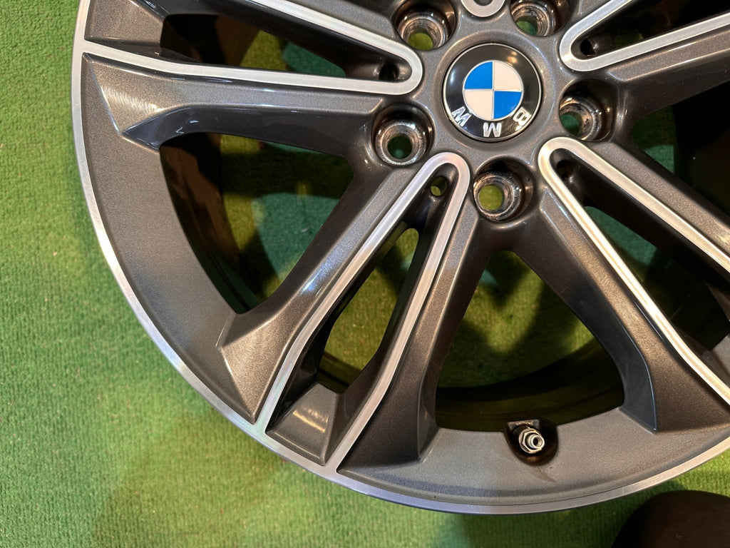 1x Alufelge 17 Zoll 7.5" 5x112 54ET 6856087 BMW 1 F40 Rim Wheel FEL4970990085eo