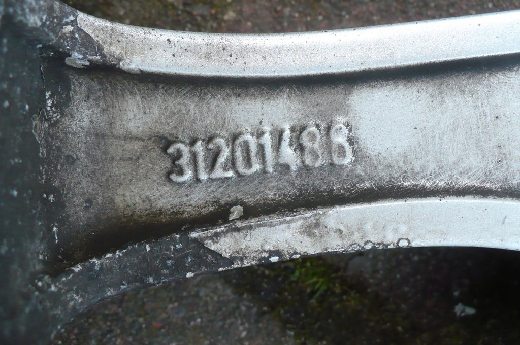 1x Alufelge 18 Zoll 7.5" 5x108 55ET Glanz Silber 31201488 Volvo Xc60 Rim Wheel FEL6352002310mf