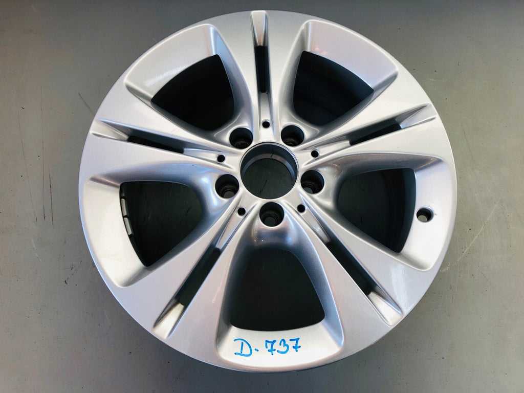 1x Alufelge 17 Zoll 7.0" 5x112 48,5ET A2054014300 Mercedes-Benz W205 Rim Wheel