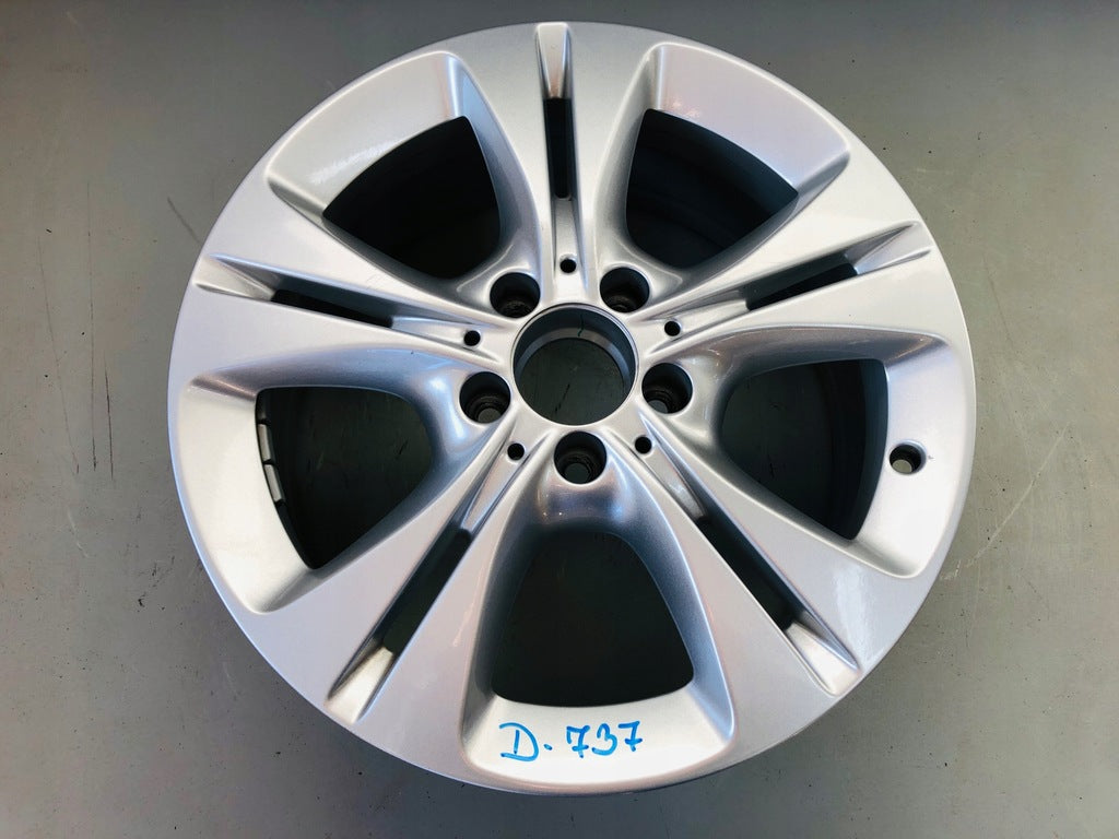1x Alufelge 17 Zoll 7.0" 5x112 48,5ET A2054014300 Mercedes-Benz W205 Rim Wheel FEL6898225557qe
