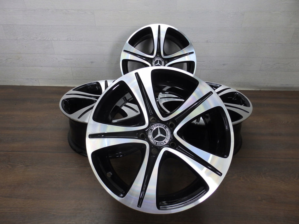 4x Alufelge 17 Zoll 7.5" 5x112 40ET Glanz Silber A2134011200 Mercedes-Benz W213 FEL5636717031ia