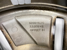 Load image into Gallery viewer, 1x Alufelge 18 Zoll 7.5" 5x114.3 51ET Glanz Schwarz 52910-KL110 Hyundai Ioniq 5 FEL1859573547mm