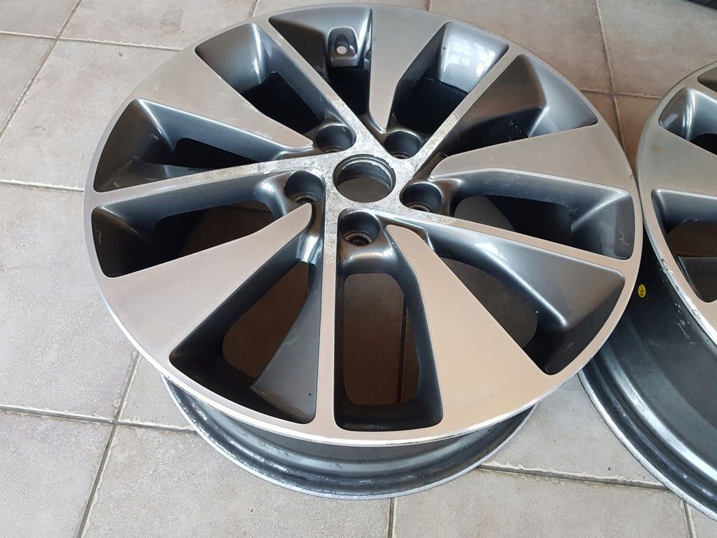 1x Alufelge 18 Zoll 7.5" 5x114.3 52 5ET Glanz Graphit 52910-D4310 Kia Optima FEL9199317543ei