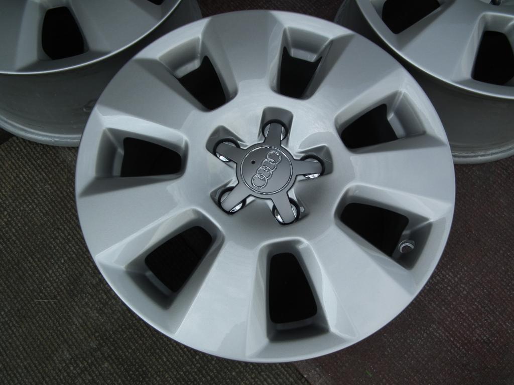 4x Alufelge 16 Zoll 7.5" 5x112 37ET Glanz Silber 4G0071496 Audi A6 Rim Wheel