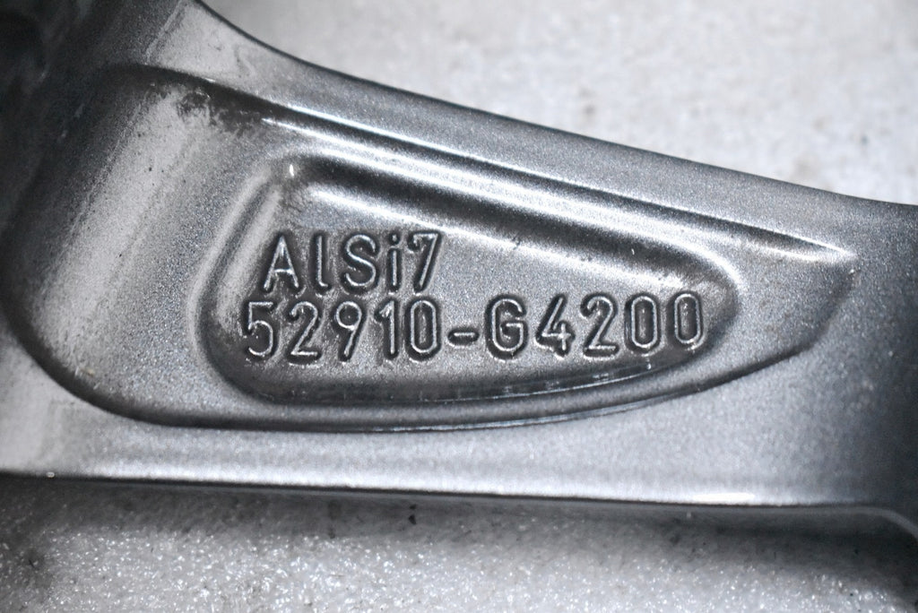 1x Alufelge 16 Zoll 6.5" 5x114.3 50ET 52910-G4200 Hyundai I30 I40 Rim Wheel