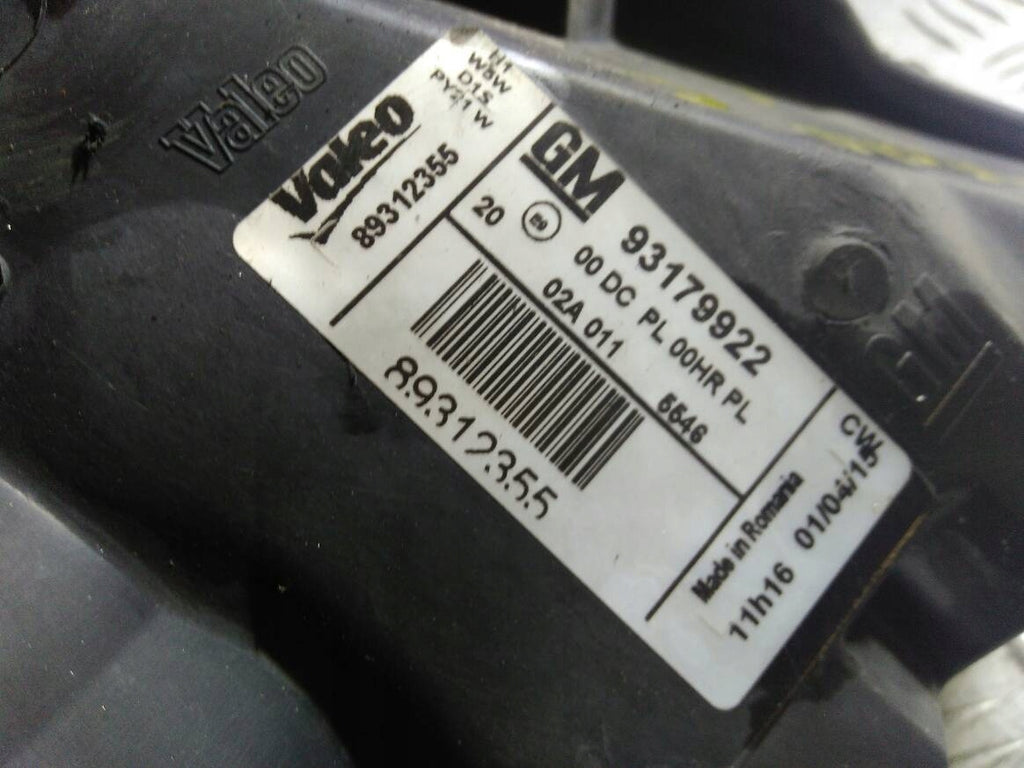 Frontscheinwerfer Opel Vectra C 93179922 Xenon Links Scheinwerfer Headlight SCH8234889747hr