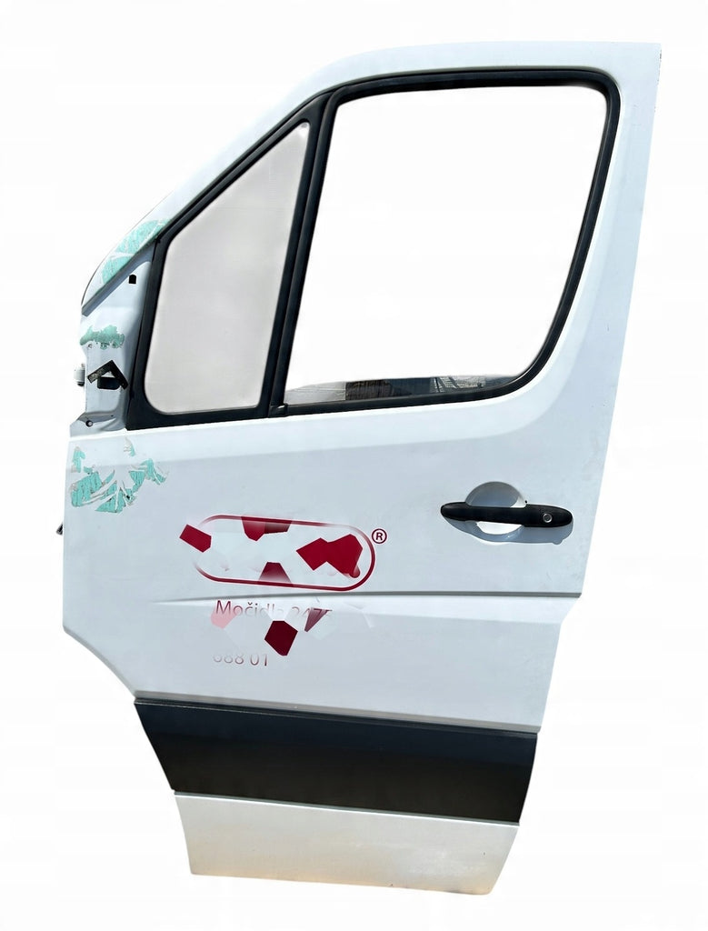 Tür Mercedes-Benz Sprinter 906FL Vorne Links Weiß Door Porta Porte