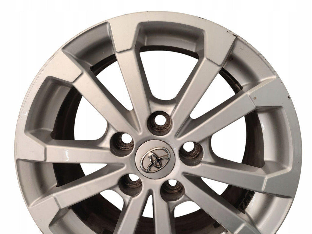 1x Alufelge 16 Zoll 6.5" 5x114.3 Silber HL45161 Toyota Verso Rim Wheel FEL4882621851yt