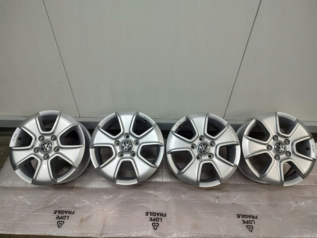 4x Alufelge 16 Zoll 6.5" 5x120 62ET 2H0071496 VW Amarok Crafter Rim Wheel FEL2205831933dj