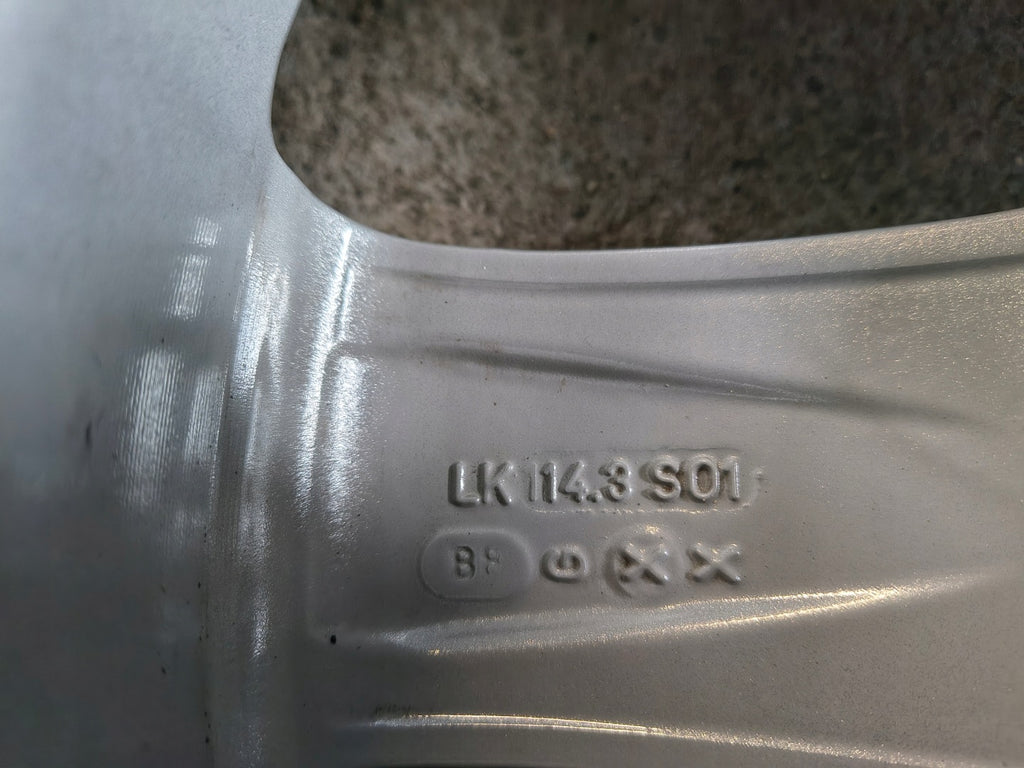 1x Alufelge 17 Zoll 7.0" 5x114.3 KBA51551 Rim Wheel FEL5515913725ur