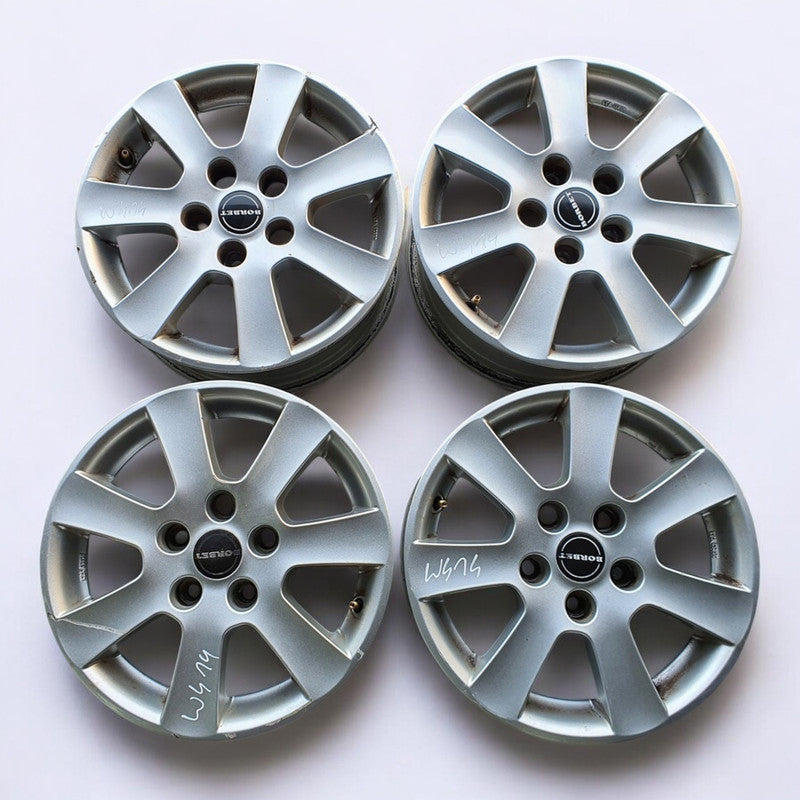 4x Alufelge 15 Zoll 6.5" 5x112 40ET CA65535K6 Mercedes-Benz Vaneo Rim Wheel