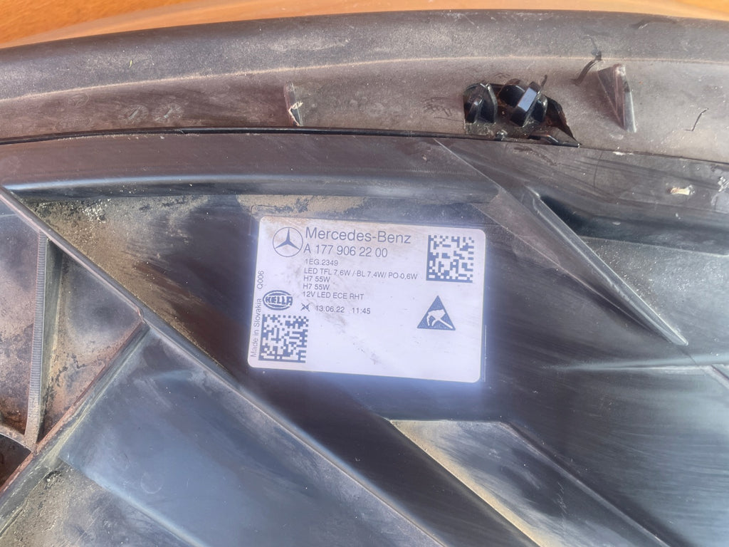 Frontscheinwerfer Mercedes-Benz W177 1779062200 Rechts Scheinwerfer Headlight SCH4768310083jq
