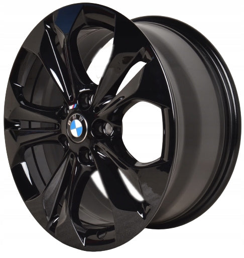 4x Alufelge 17 Zoll 7.5" 5x112 52ET Glanz Silber 6856065 BMW X1 X2 Rim Wheel FEL9831304882cg