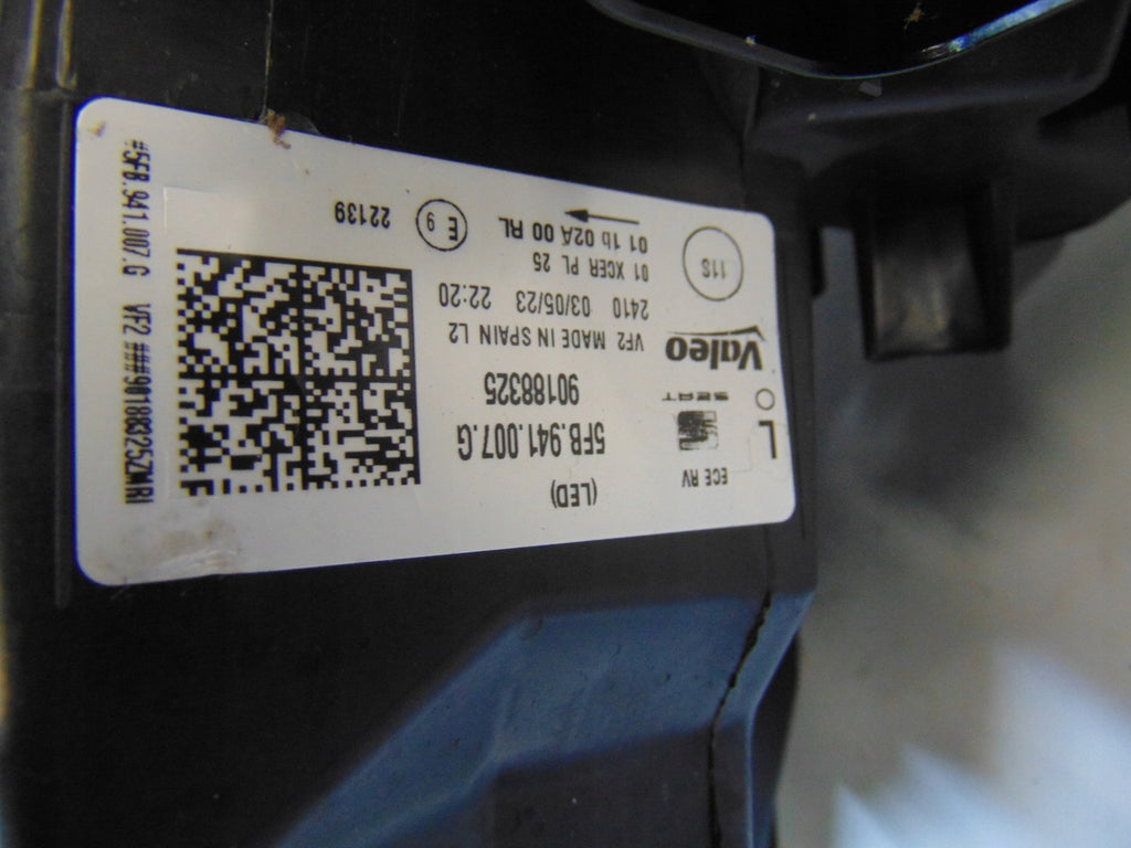 Frontscheinwerfer Seat Leon 5FB941007 LED Links Scheinwerfer Headlight