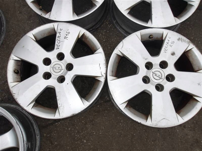4x Alufelge 16 Zoll 6.5" 5x110 41ET 09179595 Opel Vectra C Rim Wheel FEL7298171203nr