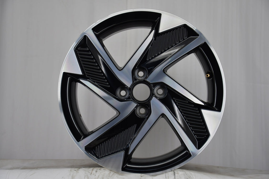 1x Alufelge 16 Zoll 6.5" 4x100 48ET Glanz 52910-K7200 Hyundai I Rim Wheel FEL2719063975xe