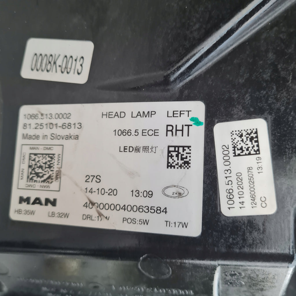 Frontscheinwerfer Man 10665130002 LED FALSE Scheinwerfer Headlight SCH1551267854ez