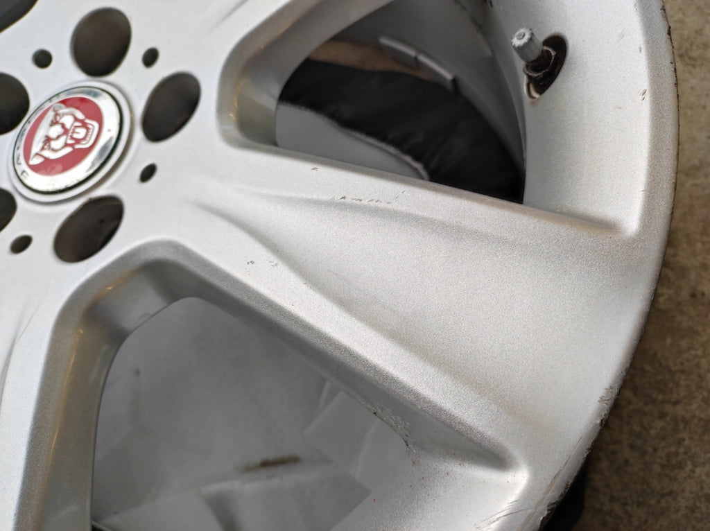 1x Alufelge 18 Zoll 7.5" 5x108 46ET Glanz Silber GX73-1007DA Jaguar Xf X250 Mg FEL1453977096sj