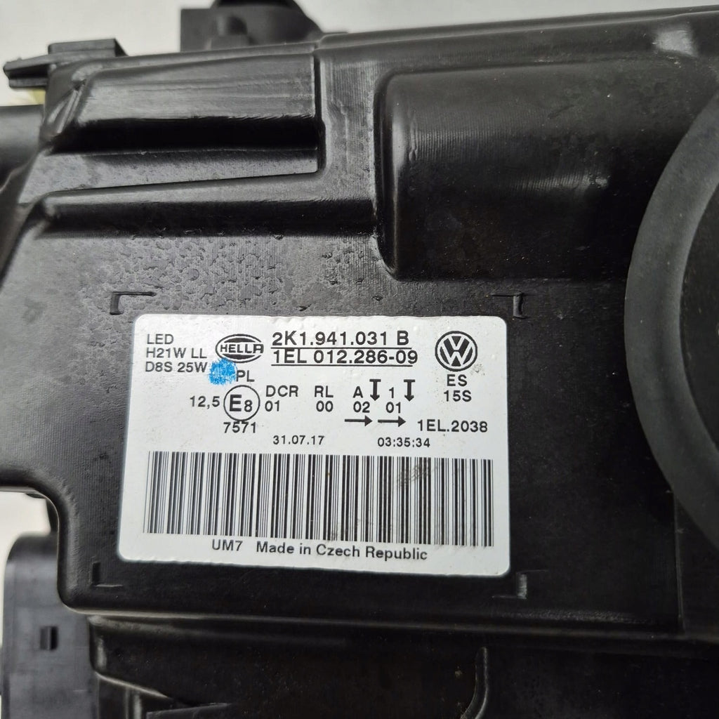 Frontscheinwerfer VW Caddy 2K1941031B Links Scheinwerfer Headlight SCH9823184165ah