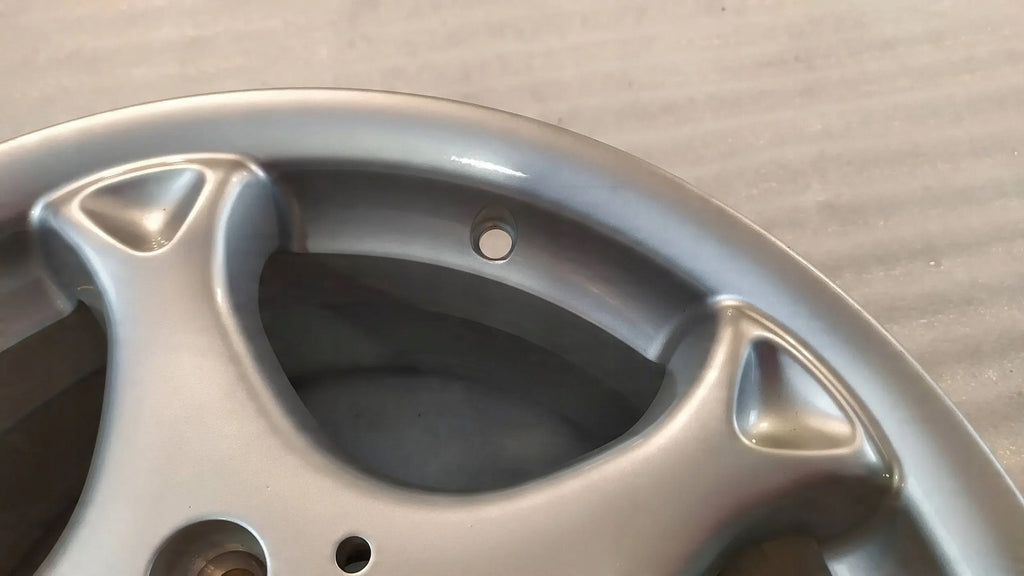 1x Alufelge 15 Zoll 7.0" 5x112 37ET Glanz Silber A2024011702 Mercedes-Benz W204