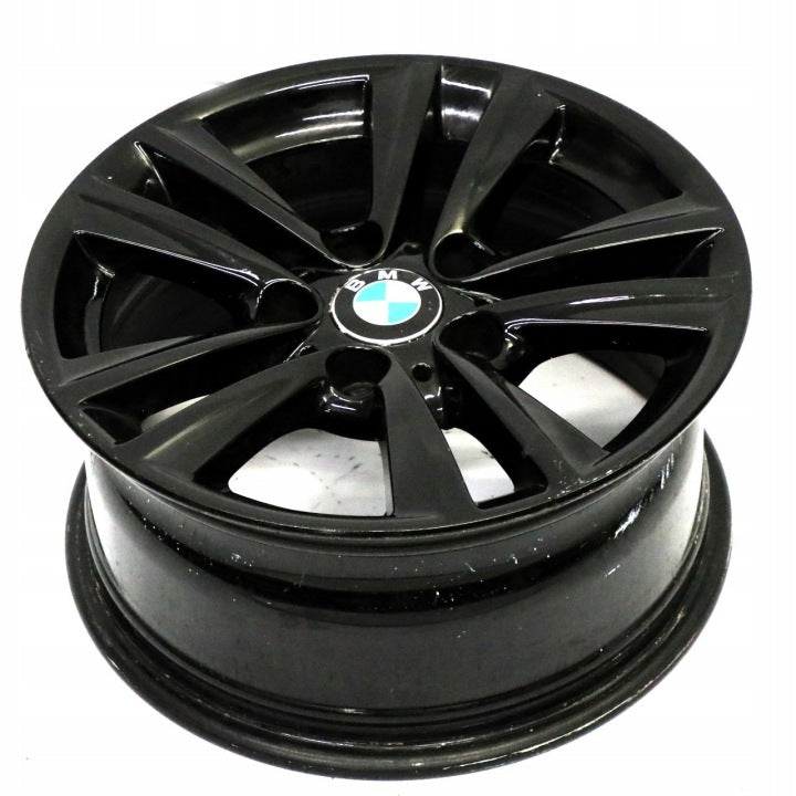 1x Alufelge 16 Zoll 7.5" 5x120 37ET Glanz Silber 6866304 BMW F30 F31 Rim Wheel FEL7793510962nj