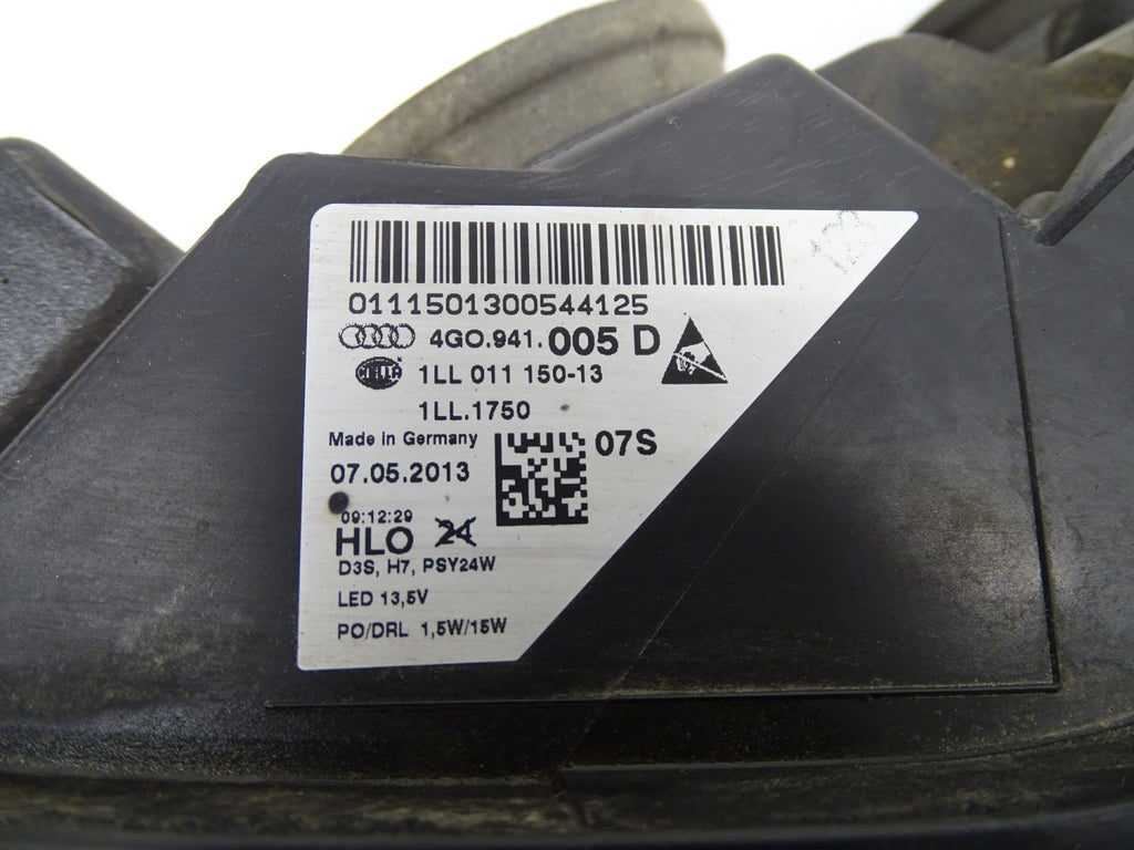 Frontscheinwerfer Audi A6 C7 4G0941005D Links Scheinwerfer Headlight SCH2012220844xu