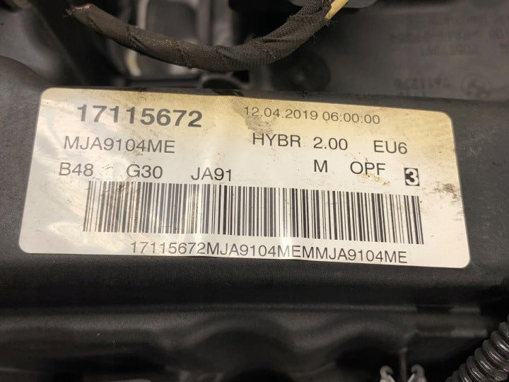 Motor BMW G30 B48 2.0 184PS 135kW 2016 Benzin Engine Komplett MOT6760281249ke