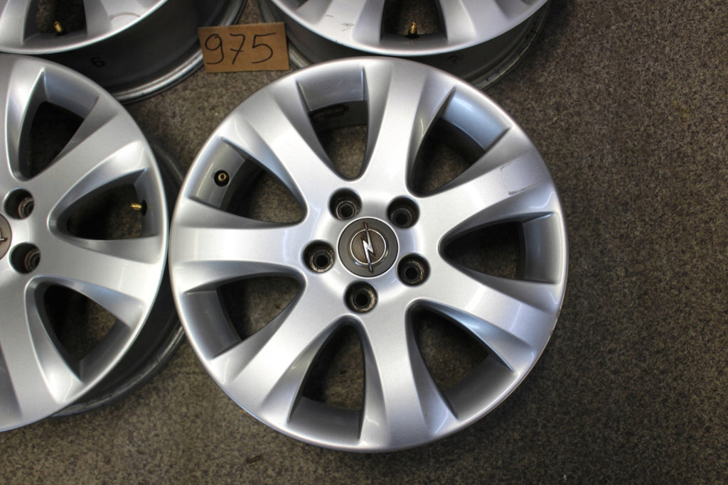 4x Alufelge 16 Zoll 6.5" 5x110 37ET 13260605 Hyundai I Astra H Zafira Rim Wheel FEL5162659229mg