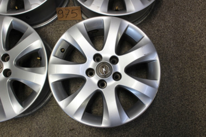 4x Alufelge 16 Zoll 6.5" 5x110 37ET 13260605 Hyundai I Astra H Zafira Rim Wheel FEL5162659229mg