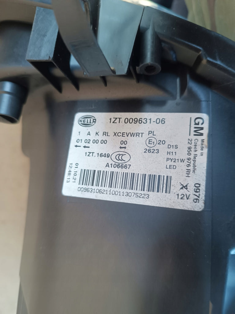 Frontscheinwerfer Opel Insignia A 1ZT009631-05 LED Ein Stück (Rechts oder Links)