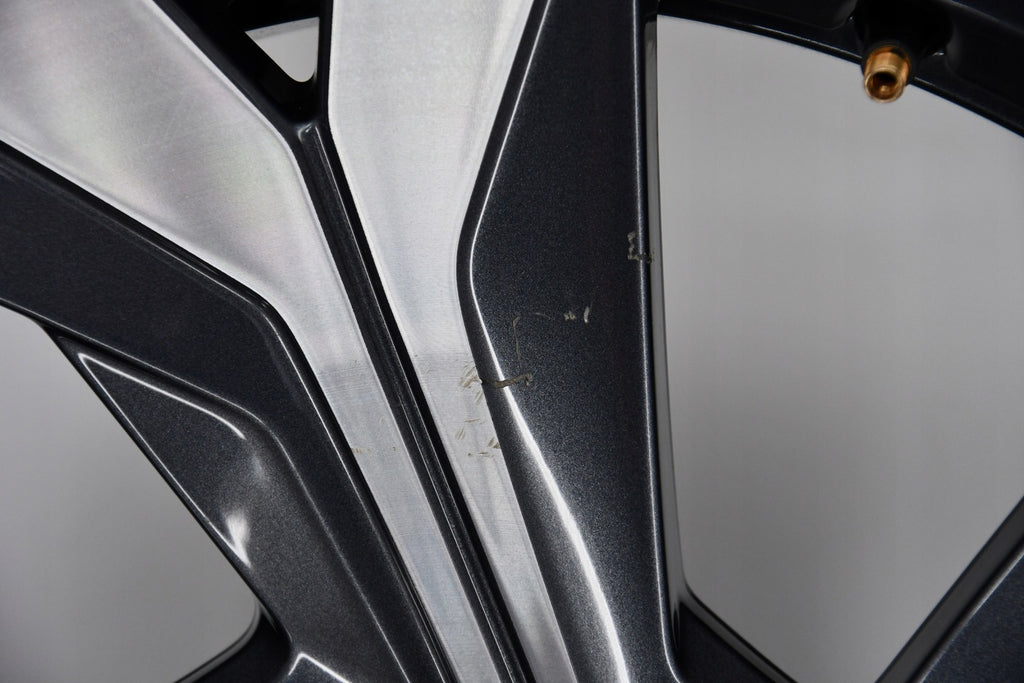 1x Alufelge 18 Zoll 7.0" 5x114.3 35ET Glanz Grau 403005075 Mg Captur Ii