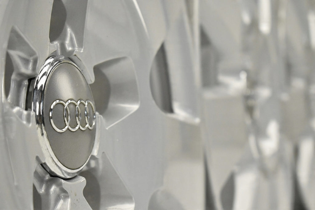 4x Alufelge 18 Zoll 7.5" 5x130 53ET Glanz Silber 4L0601025AF Audi Q7 Rim Wheel