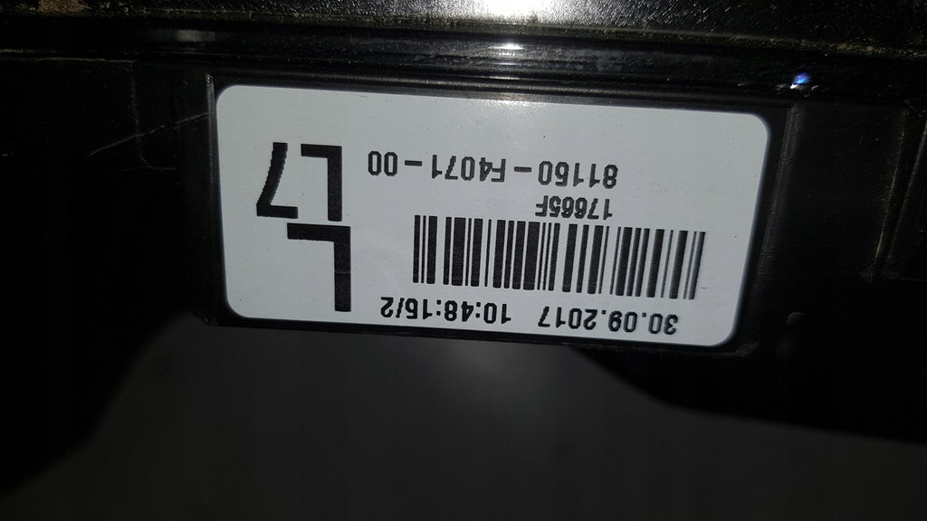 Frontscheinwerfer Toyota C-Hr Chr 81160-F4071-00 LED Links Headlight