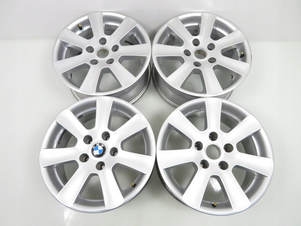 4x Alufelge 16 Zoll 7.0" 5x120 20ET Silber BMW 3 E36 E46 E90 Rim Wheel FEL9137726158yv