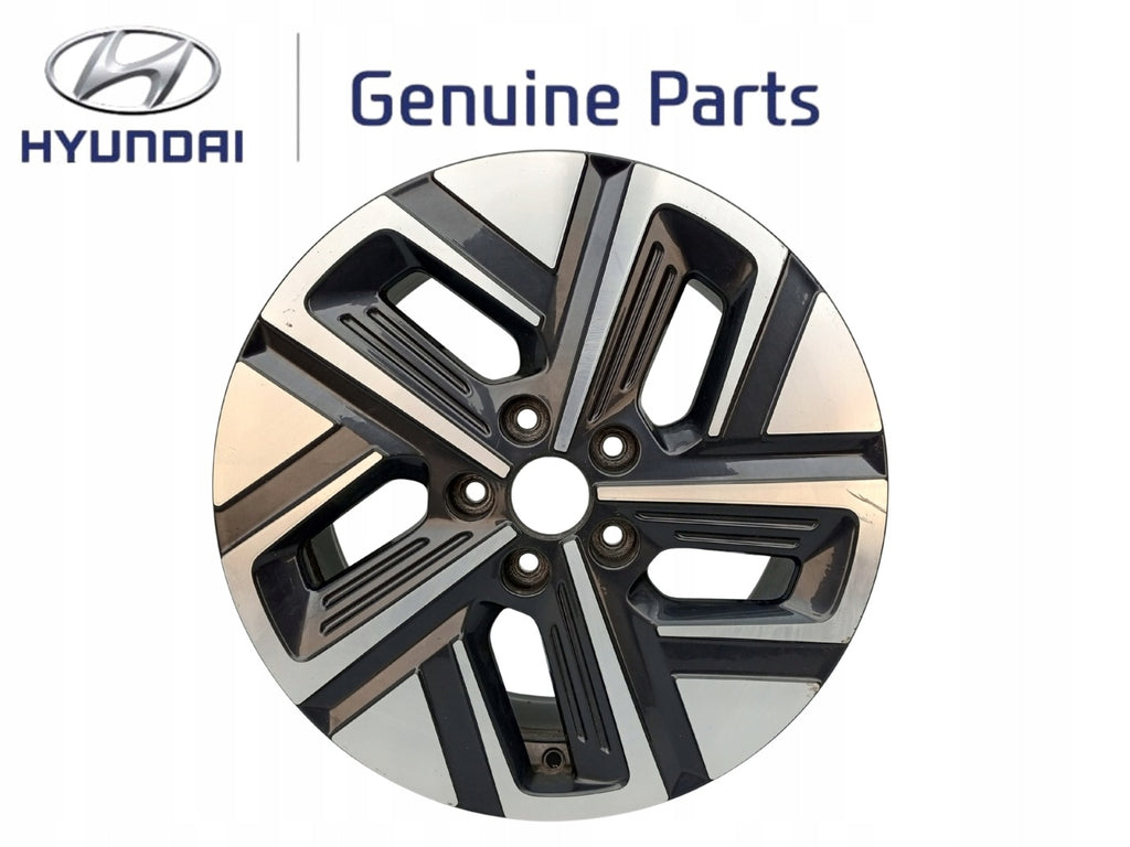 1x Alufelge 17 Zoll 7.0" 5x114.3 50ET Glanz 52910-DD100 Hyundai Kona Rim Wheel FEL4558425127oa
