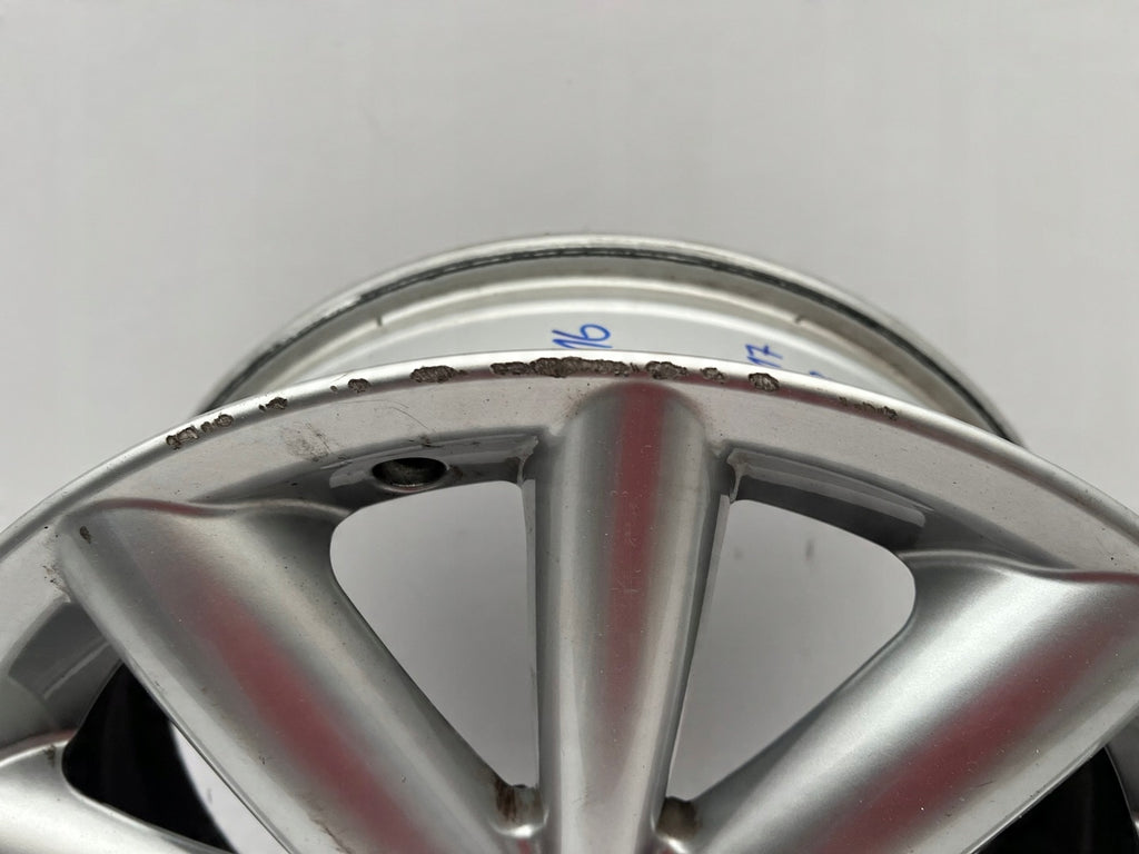 1x Alufelge 16 Zoll 5.5" 5x112 46ET Glanz Silber 6855117 Mini F57 F56 F55